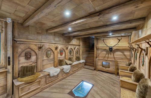 SOMPTUEUX CHALET BARON MEGEVE VUE.Jaccuzi.4 mn a pied au centre - Foto 39
