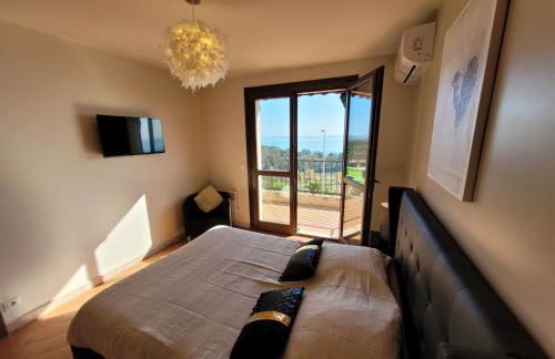 Superbe Villa, incroyable vue mer, avec piscine privative à Solenzara - Foto 17