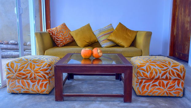 Zona de estar del vestíbulo