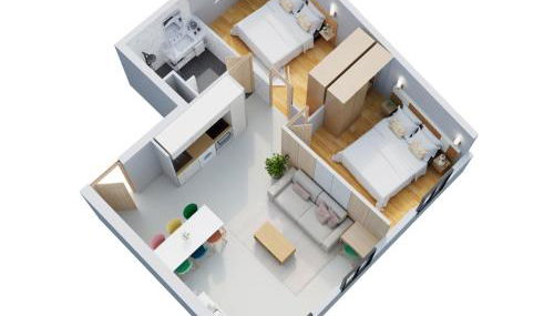 La Confortable - Spacieux T3 familial 6pers - Bonn'appartts-sur-Seine - Foto 3