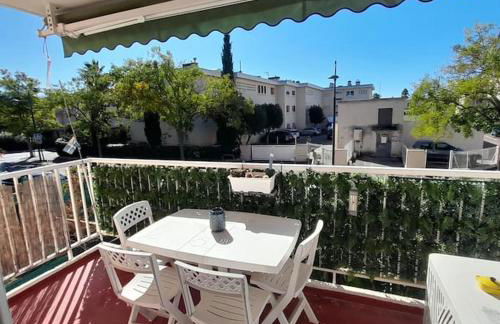 Petit Coin de Paradis 2 MN de la mer 2chs balcon clim parking - Foto 8