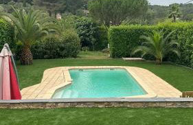 Meublé 2P 40 m2 dans villa avec piscine à Vallauris, 4 km de la mer - Foto 12