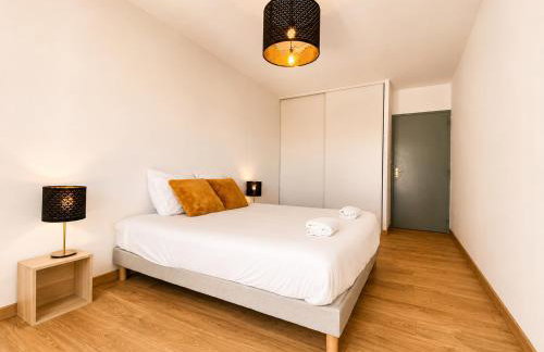 La Palmeraie T2, terrasse, clim, pkg, centre ville - Foto 11