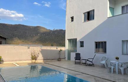 Ap Ouro Pret - com piscina aquecimento solar e churrasqueira - Foto 19