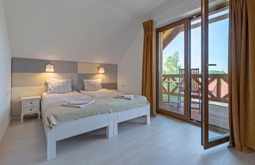 Malinowe Wzgórze domki 90 m2 z sauną i balią - Foto 3