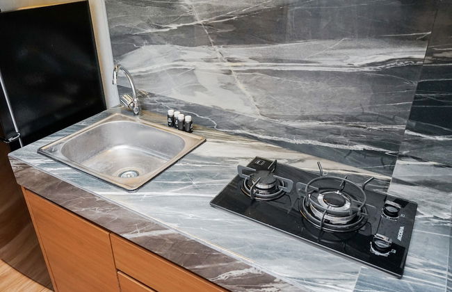 Studio Modern Japanese Style near Aeon BSD at B Residence Apartment - Foto 7