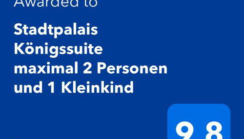 Stadtpalais Königssuite maximal 2 Personen und 1 Kleinkind - Foto 3