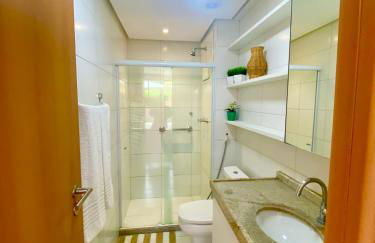 Apto Beira Mar Térreo com área gourmet Praia de Muro Alto - Foto 22