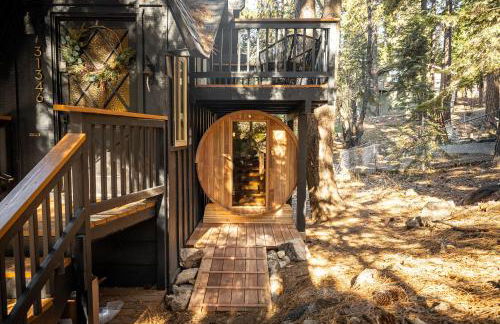 Lightfoot Cabin Mid-Century Perfect Romantic Getaway Hot Tub Sauna - Foto 49