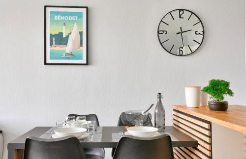 Vue mer - À 160m de la plage - Appartement pour 4 - Foto 8