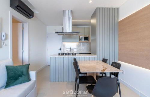 Estadia tranquila e completa em prédio com piscina – VPD - Foto 46