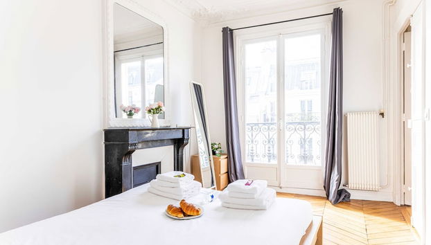 Charming Apartment - 2br/4p - Bonne-nouvelle - Foto 5, Habitación