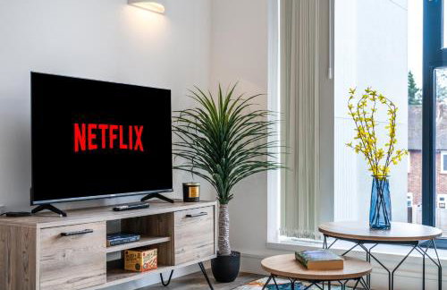 Potters Bar 2 Bed Apartment - Free Parking - Private Bathroom - Long Stay Ideal for Contractors - Foto 14