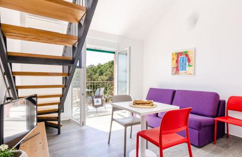 Apartments Villa Lukas - ''No 11'' Gallery Studio Apartment with Balcony and Sea View - Foto 4