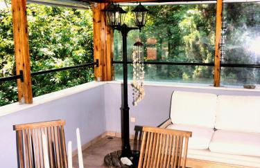 Steinturm mit Dach-Terrasse zwischen Fluß, Meer und Gebirge- Spiti Pirgos - Foto 30