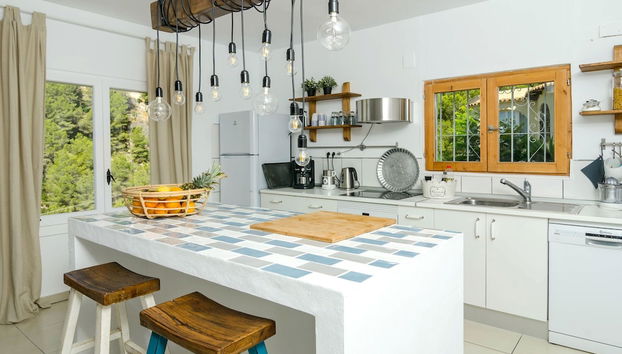 Ibiza-style Villa in Moraira With Private Pool and Magnificent View - Foto 4, Cocina privada