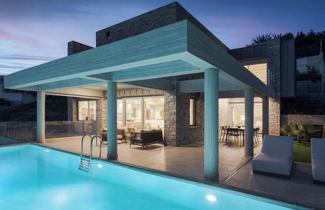 Luxurious Seafront Villa Karystos - Foto 32