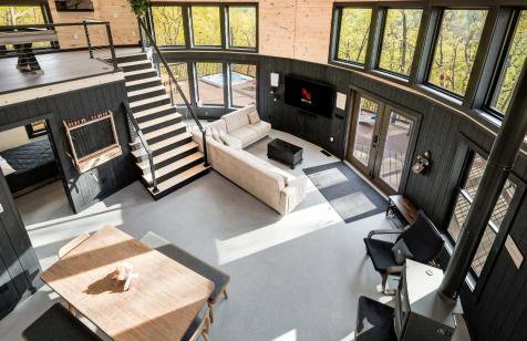 Skyline Yurt: Hot Tub~Wood Stove~WiFi~EVcharger - Foto 11