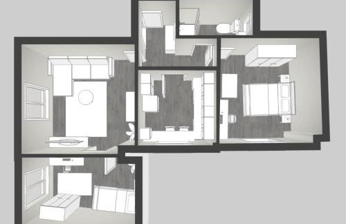 Appartement entier en plein coeur du centre ville - Foto 20