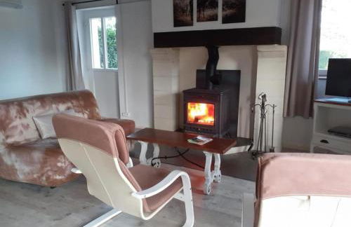 Gîte de charme proche du ZooParc de Beauval - 2 terrasses, jardin, cheminée, clim, parking gratuit - FR-1-491-408 - Foto 11