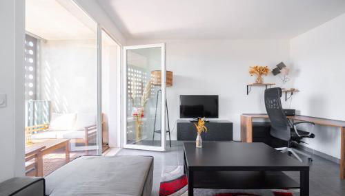 T2 Entre plage et centre ville-Terrasse/Parking - Foto 5