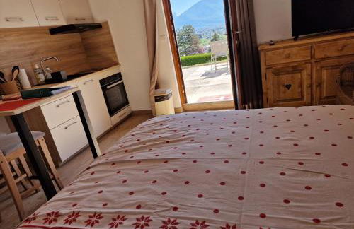 Studio Bellevue appart indépendant rénové 2024 piscine parking proche centre Annecy - Foto 4