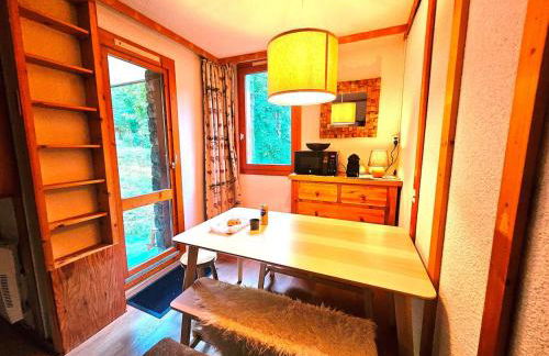 Studio-cabine au pied des pistes avec terrasse de plain-pied - Photo 10