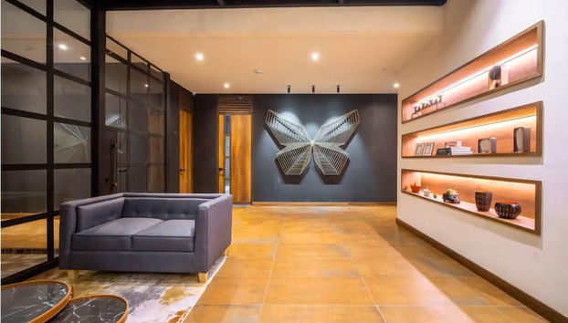 Sala de estar do lobby