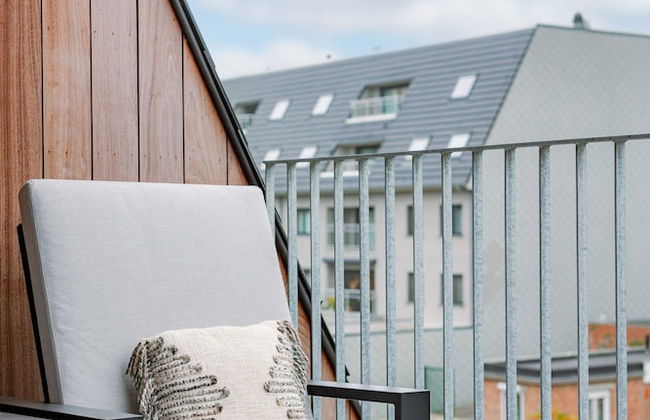 Cozy Beach Apartment in Middelkerke for 5 Guests Bright Living Space With Terrace - Photo 21