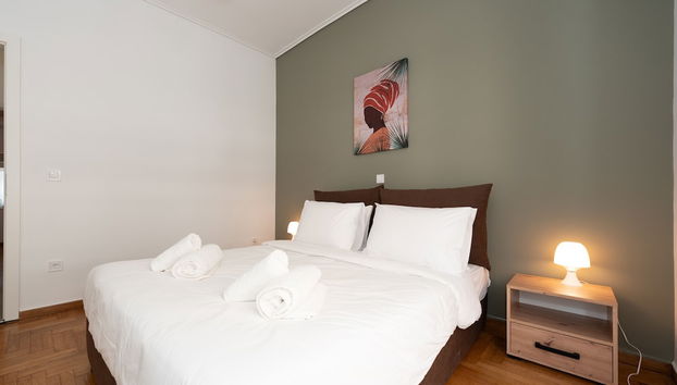 Contemporary Chic Apartment in Athens - Foto 5, Habitación