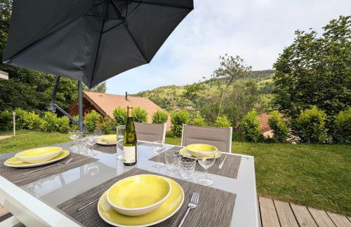 Chalet Sauna jacuzzi 6 personnes - Foto 8