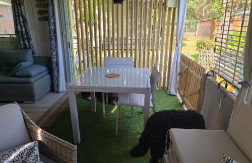 Chalet en bois climatisé À 300 m de la plage Marina di Sorbo 6 personnes - Foto 8