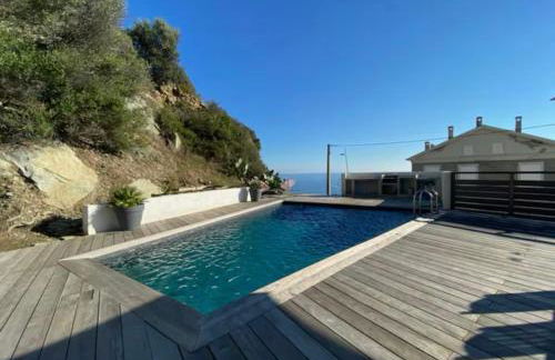 Haut de villa avec piscine au bord de mer - Foto 10