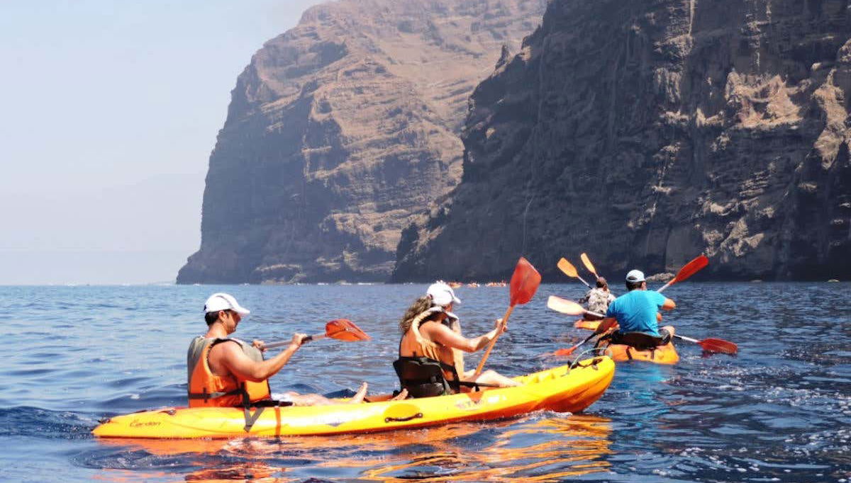 Kayak a Punta de Teno