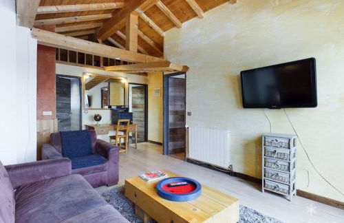 Superbe Duplex Savoyard pour 13 pers. avec Cheminée et Balcons, à 300m des Pistes - FR-1-398-616 - Foto 15