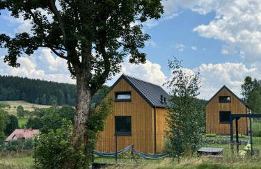 Sovanova Domki w Górach Sowich z Tarasem i Widokiem - Foto 8