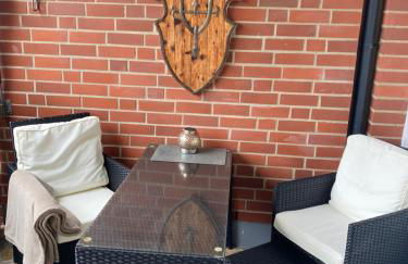 WIKINGERBUDE by Nordmann's Hus - mit großem Balkon, Garage & XXL- Sofa für bis zu 4 Personen - Foto 11