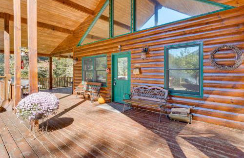 Deck and Sauna Avalon Woods Riverfront Retreat - Foto 27