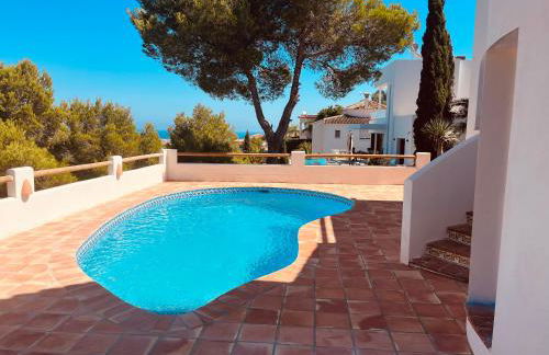 Ibiza Dream Villa Denia, Seaview, Pool, BBQ, Airco, Wifi - Foto 45