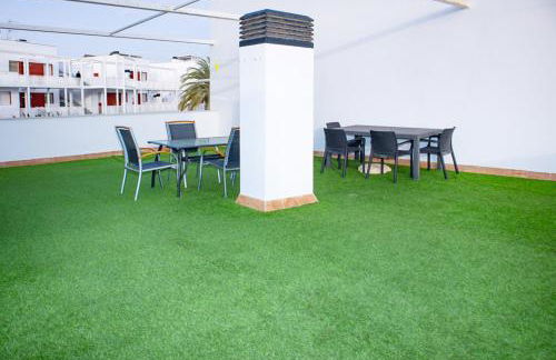 Apartamento "Casa el Sargazo" en Vera Playa con Piscina, Solarium, Wifi y Parking Gratis - Foto 5