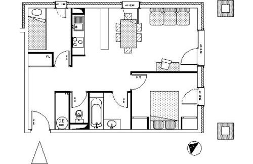 Résidence Le Clos Vanoise - 3 Pièces pour 6 Personnes MAE-1973 - Foto 8