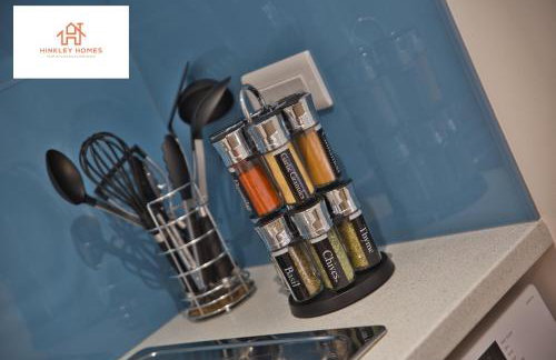 Cosy central 1bedroom apartment in Bridgwater long stays welcome By Hinkley Homes Short Lets & Serviced Accommodation - Foto 21