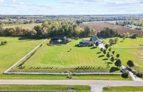 Family Home on 9 Acres! Climbing Wall and Gym - Foto 45