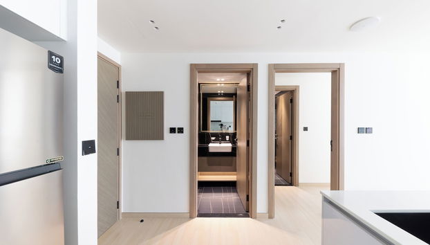 Bright 1BR in Binghatti Corner - Foto 3, Habitación