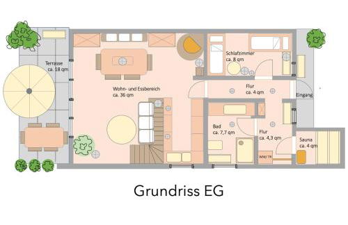 Hyggeby - Architektenhaus mit Schleiblick, Sauna, etc - Foto 36