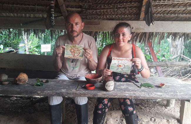 Visita di una maloca indigena di Puerto Nariño in barca - Foto 3