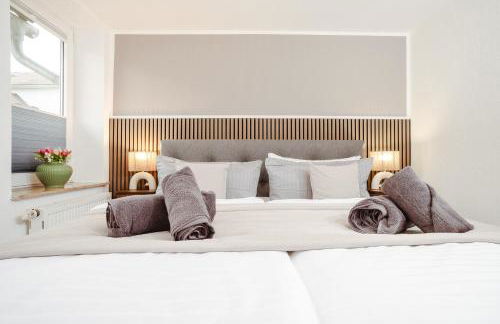 Luxus City Apartment - für Gruppen & Familien mit Whirlpool, Terrasse & Grill - Top Lage - Foto 23