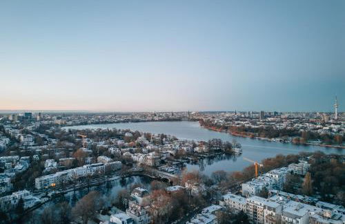 Modern, ruhig, gemütlich: 2 Zimmer Wohnung in bester Lage nahe Alster + Stadtpark - Foto 40