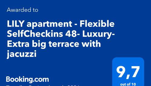 LILY apartment - Flexible SelfCheckins 48- Luxury- Extra big terrace with jacuzzi - Foto 2