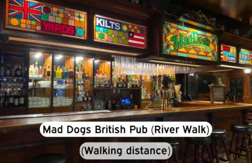 Cozy 2BR-w Parking, Near Rvrwalk, Dome & Conv Ctr - Foto 42